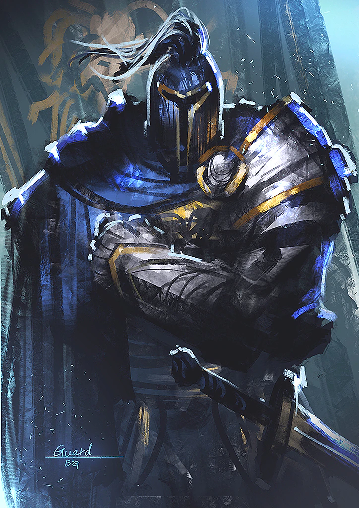 Варкрафт 3 пехотинец художник Guard B2G.png