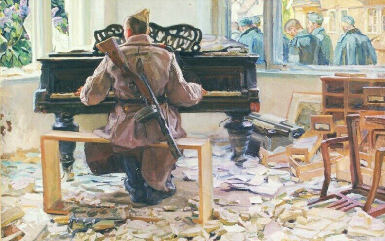 Весна 1945 года художник Георгий Мелихов.png