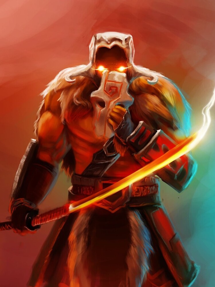 Дота 2 Джаггернаут без маски арт от PhantomNinja.jpg