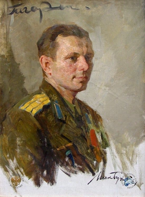 Первый космонавт Ю. А. Гагарин от Николай Бут.jpg