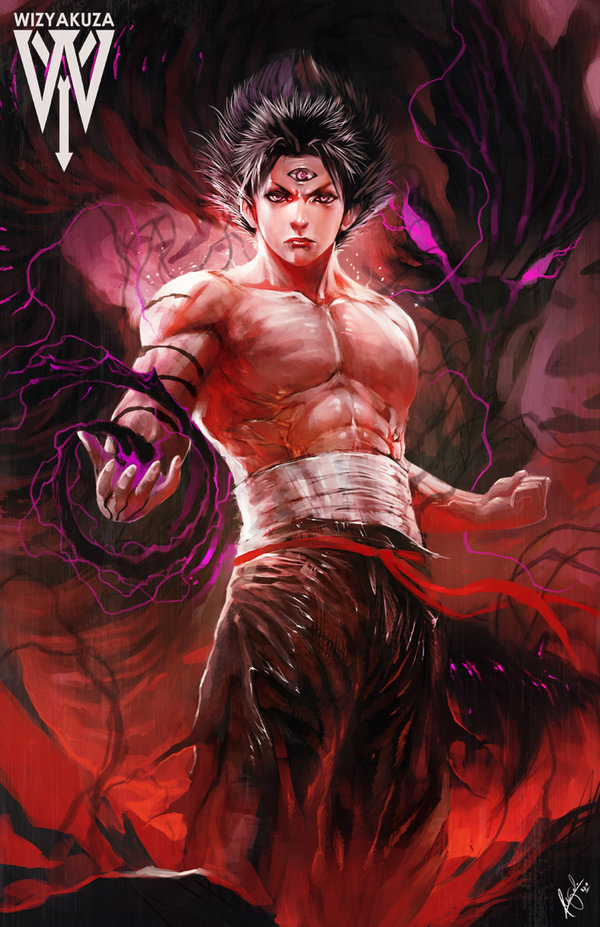 Хиеи из Yu Yu Hakusho от Wizyakuza.jpg