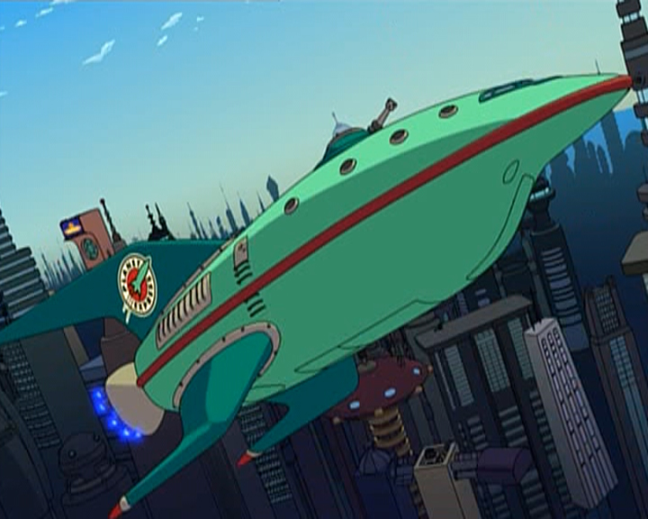 Файл:Futurama Planet Express spaceship.jpg