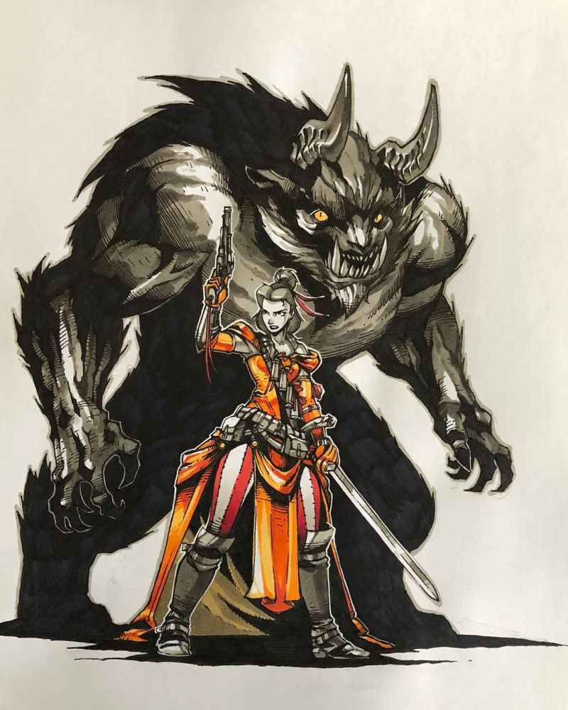 Белль и Чудовище от Art-veider.jpg