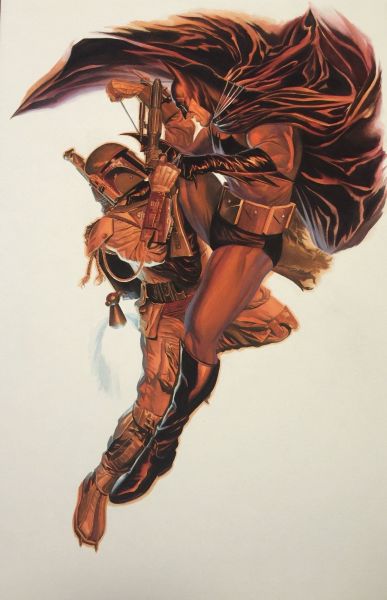 Файл:Бэтмен против Бобы Фетта от Alex Ross.jpg