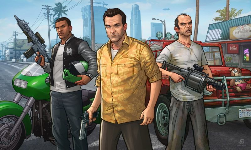 Главные герои GTA 5 от Патрик Браун.jpg