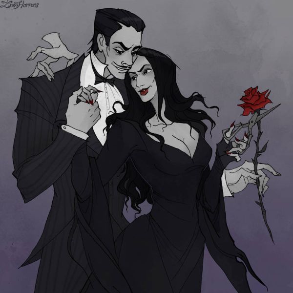 Файл:Гомес и Мортиша от IrenHorrors.jpg