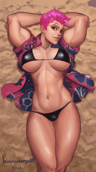 Файл:Заря в купальнике от Pixiepowderpuff.png