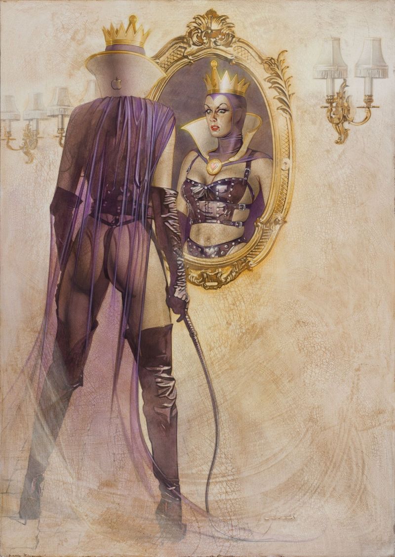 Злая королева от Hajime Sorayama.jpg