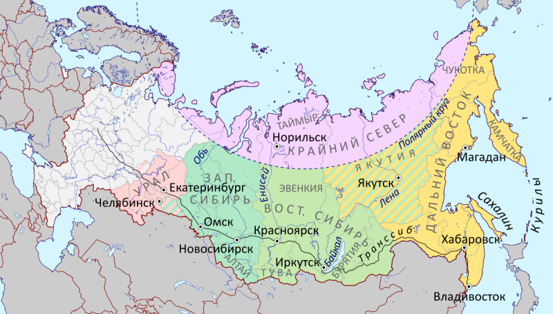 Файл:Карта регионов востока России.png