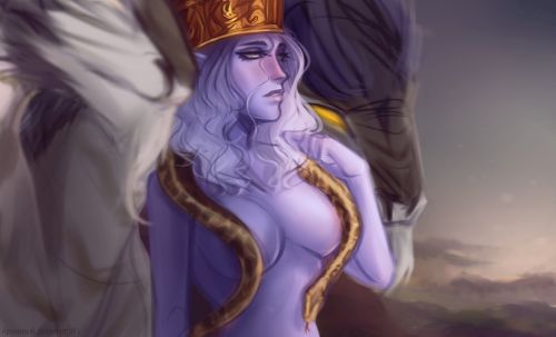 Королева Таладриэль художник Leon Erdman.jpg