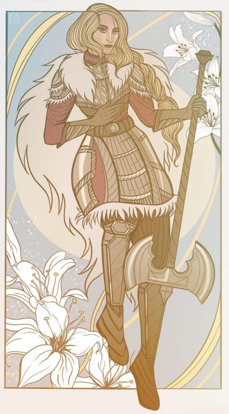 Лирис Титанорожденная художник Ralyncoyote.jpg