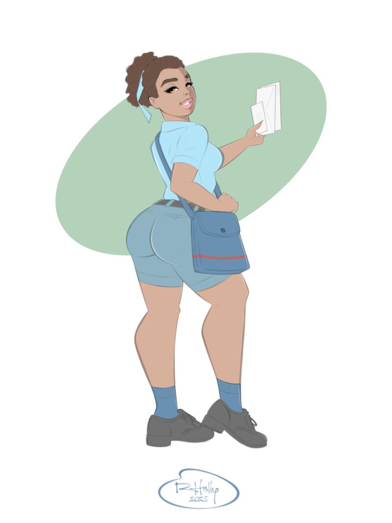 Почтальон от Hollygirlzart.jpg