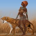 Принцесса-пантера от Frans Mensink.jpg