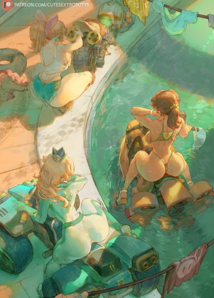 Файл:Принцессы-гонщицы от CuteSexyRobutts.jpg
