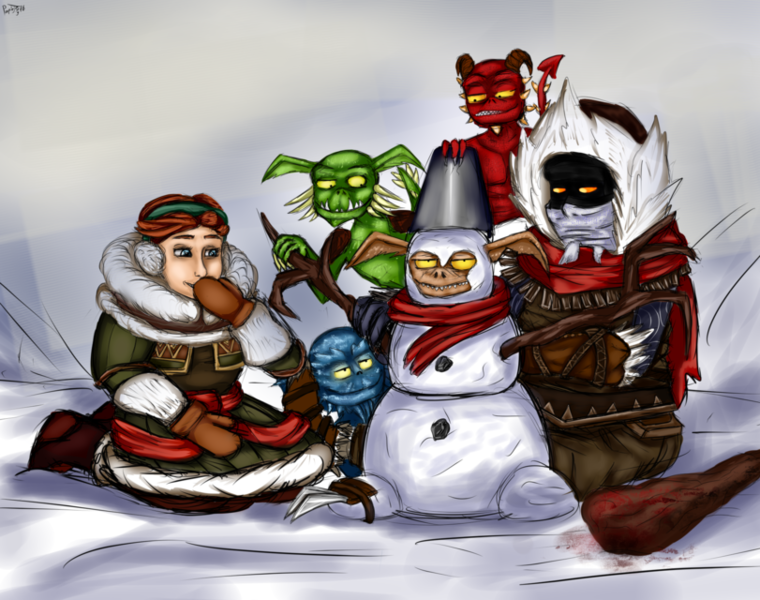 Файл:Снеговик из прихвостня от Purplejelly16.png