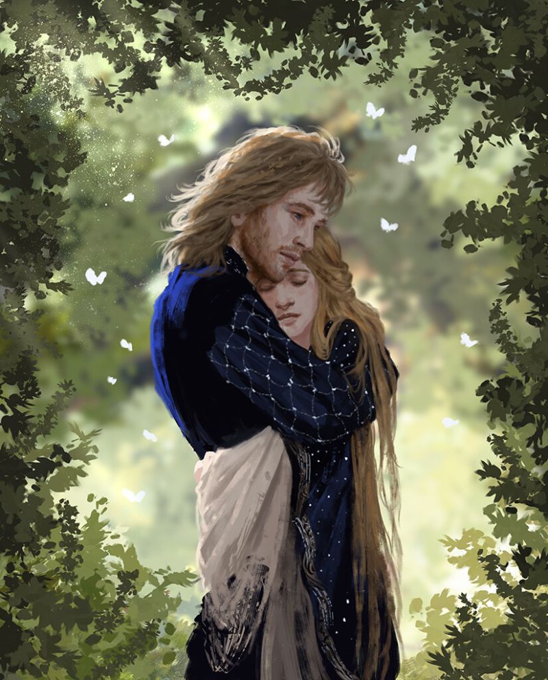 Фарамир и Эовин художник Alexandra Albu.jpg