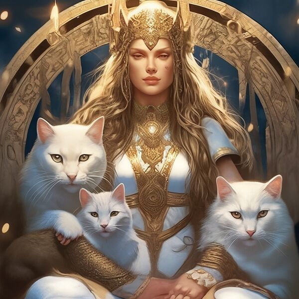 Файл:Фрейя с котиками.jpg