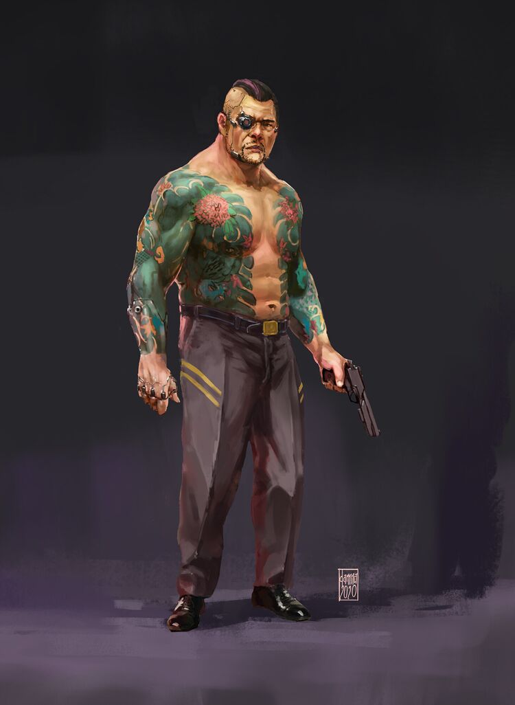 Якудза от Damien Nagy.jpg