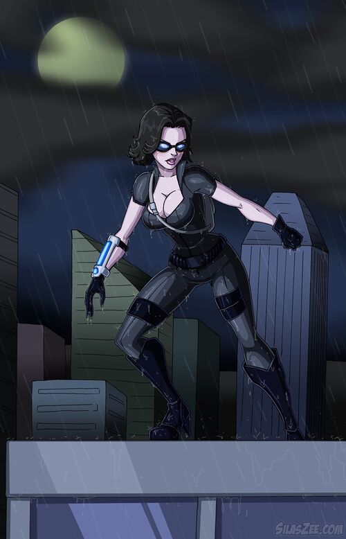 Anya on rainy museum roof.jpg