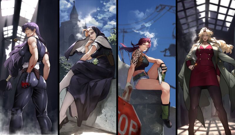 Black Lagoon - Опасные барышни от 55level.jpg