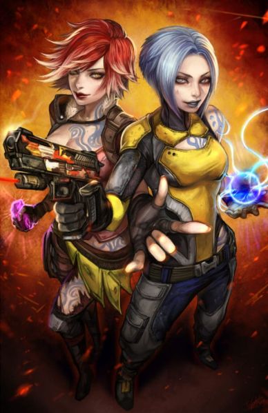 Файл:Borderlands - Лилит и Майя от vusc.jpg