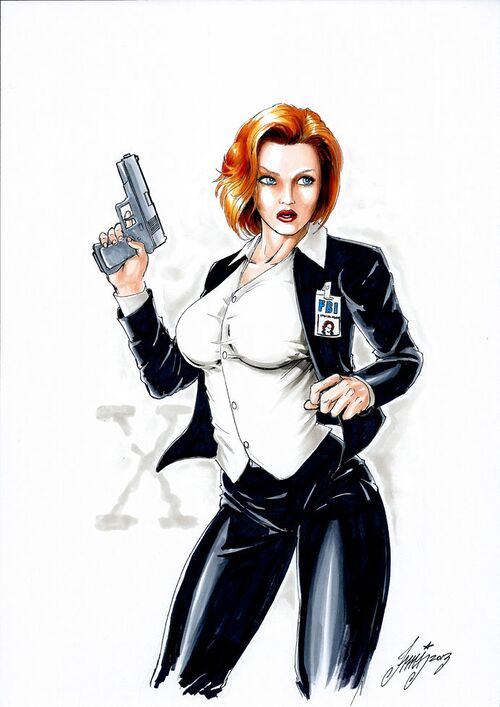 Dana scully x files by hm1art.jpg