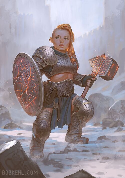 Dwarven forge cleric - Bob Kehl.jpg