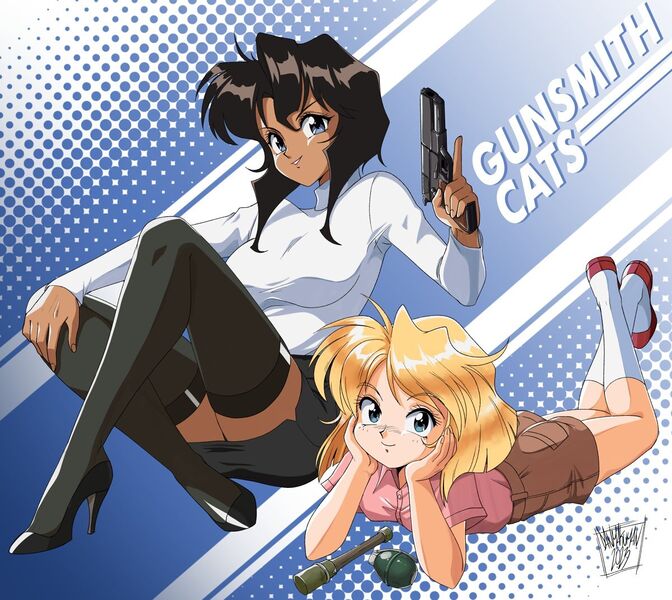 Файл:Gunsmith Cats от DANMAKUMAN.jpg