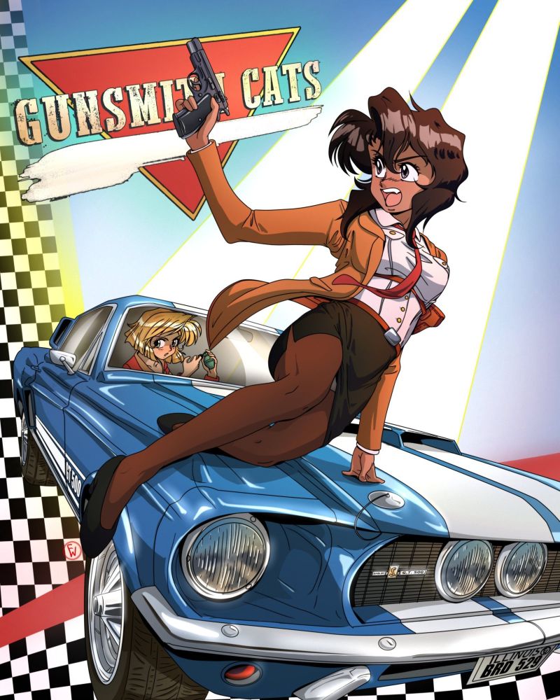 Gunsmith Cats от fritzwilliedraw.jpg