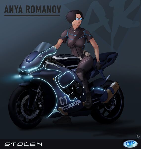 Файл:Harshwardhan-singh-yadav-anya-romanov-bike.jpg