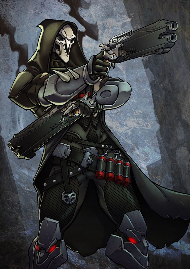 Overwatch Жнец художник Pedro Potier.jpg