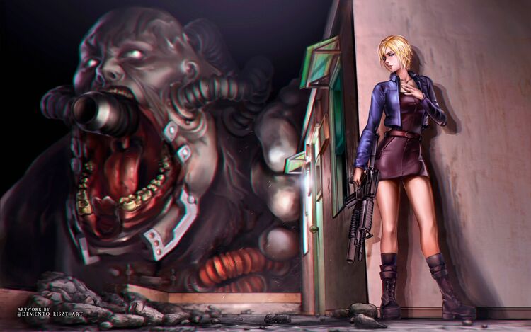 Parasite eve 2 nightmare mode by demento liszt art.jpg