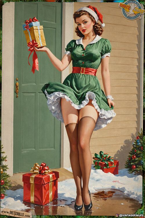 Pinups - merry christmas by warbirdphotographer.jpg