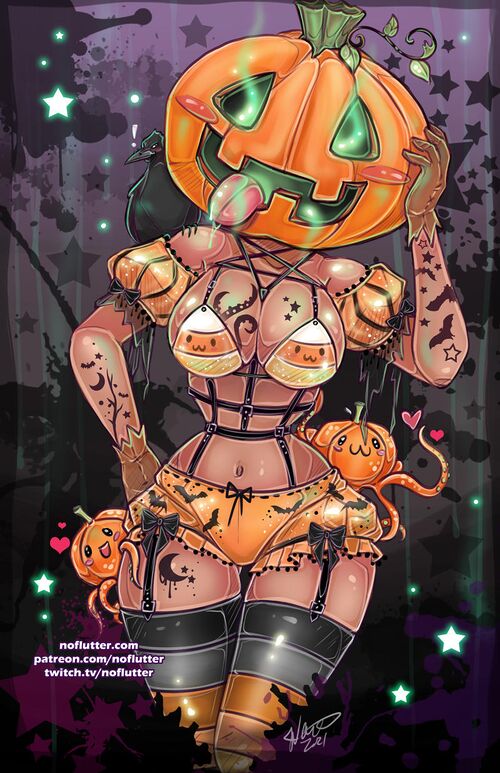 Pumpkinhead by noflutter.jpg