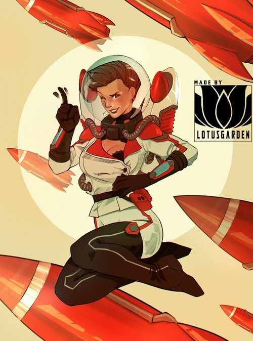 Space Pin-Up by lotusgarden.jpg