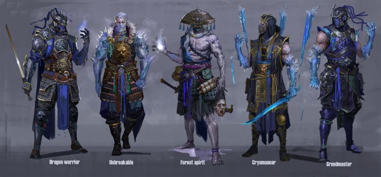 Sub-zero - Grandmaster of the Lin Kuei - варианты by Ilya Kochetov.jpg